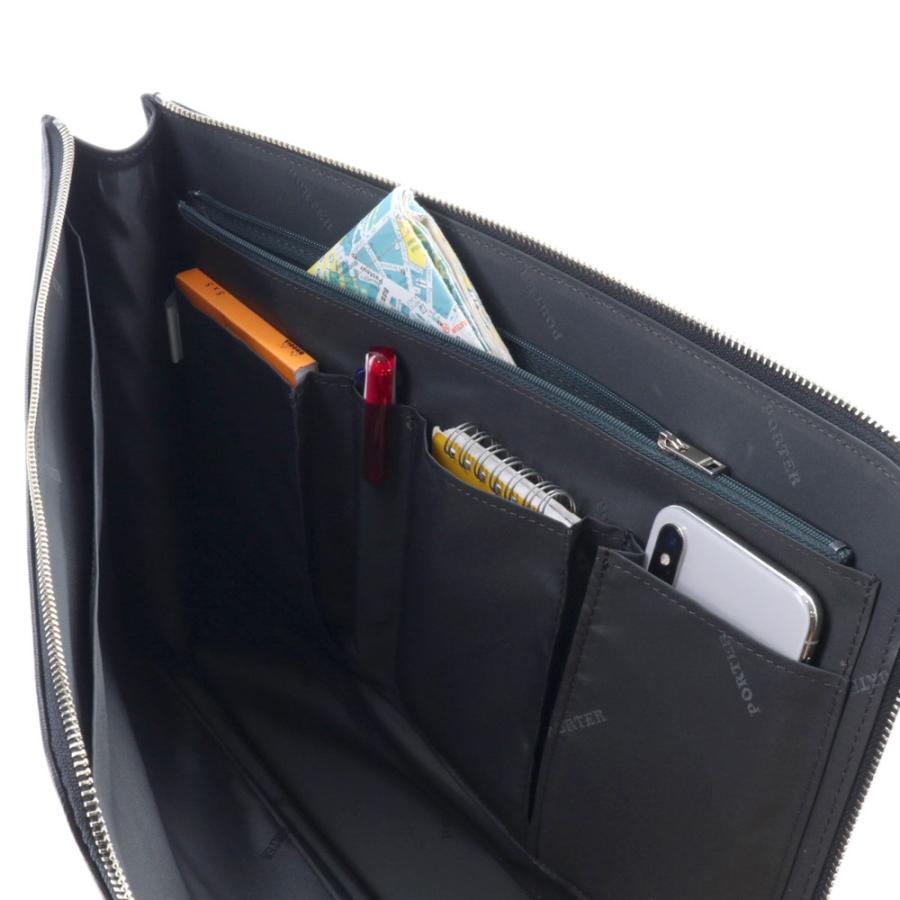PORTER ポーター FLEXIBLE BRIEF CASE ブラック 廃盤 FLUX（PORTER） 吉田カバン ポーター PORTER ドキュメントケース