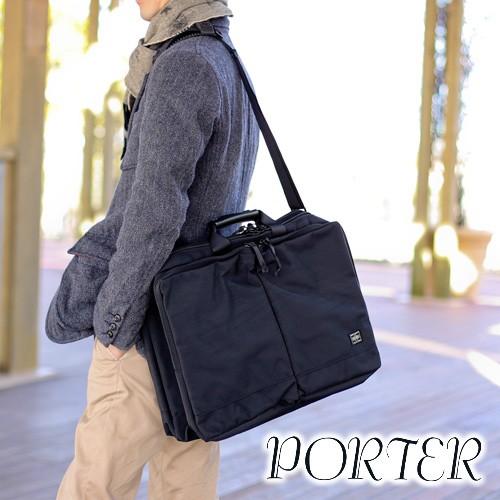 吉田カバン ポーター PORTER 2wayオーバーナイター ビジネスブリーフ ショルダーバッグ アインス 504-08996 人気 メンズ ギフト  通勤 出張 大容量 A4 B4 : porter-504-08996 : Newbag Wakamatsu バッグ 財布 - 通販 - 