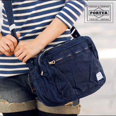 美品 希少 PORTER ポーター リーフ 三日月 ショルダーバッグ 青 Amazon.co.jp: [ポーター] PORTER リーフ REEF ショルダーバッグ（L