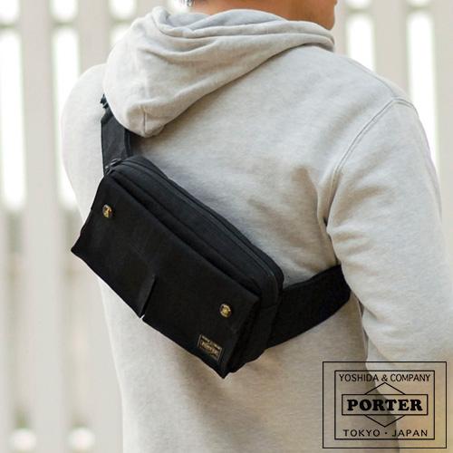 PORTER ブラック ウエストバッグ　タンカー TANKER(タンカー) WAIST BAG | 吉田カバンホームページ | YOSHIDA & Co.