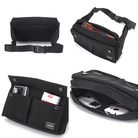 TANGO BLACK（PORTER） ポーター タンゴブラック ウエストバッグ 638