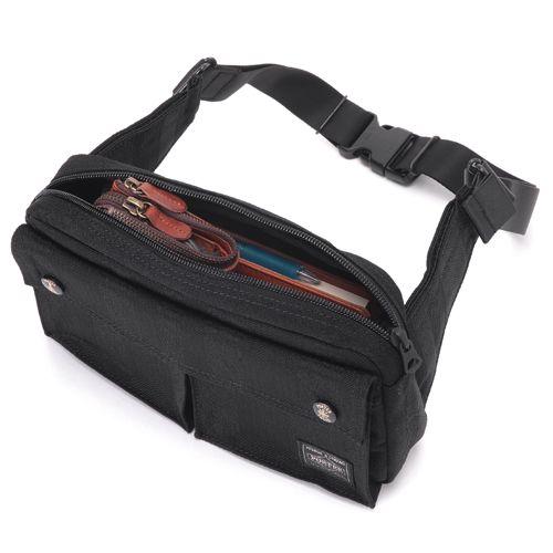 PORTER　タンカー ウエストバッグ ボディバッグ ブラック ポーター TANKER(タンカー) WAIST BAG | 吉田カバンホームページ | YOSHIDA & Co.