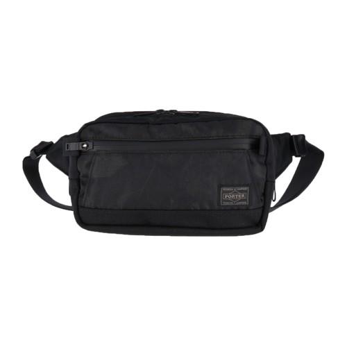 PORTER ブラック ボディバッグ（Ｓ） DARK FOREST（PORTER） ポーター PORTER ウエストバッグ
