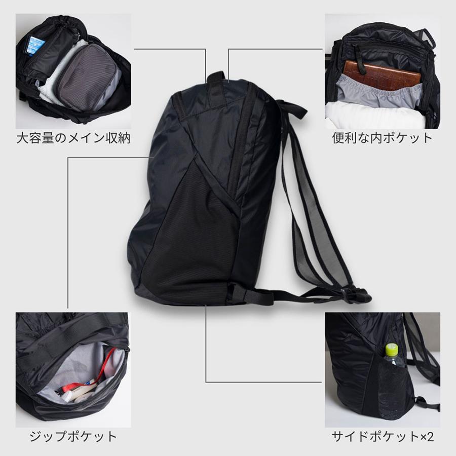 シムクリア リュック パッカブル 14L B5 SIMCLEAR フォルデックス