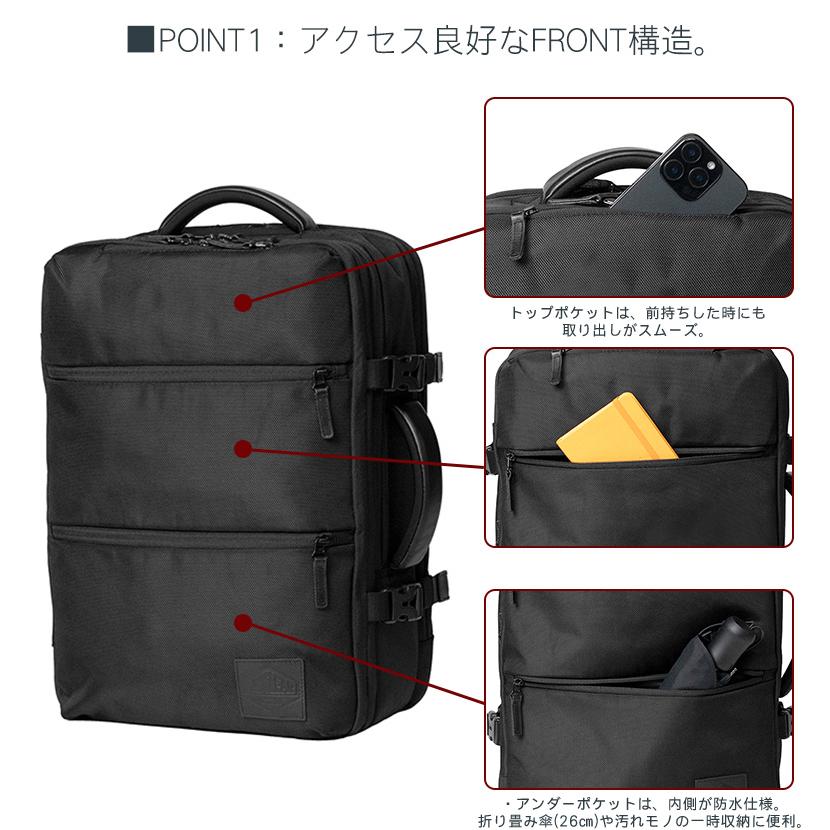 最大P+16% シムクリア バッグ 3WAY ビジカジ リュック ビジネス