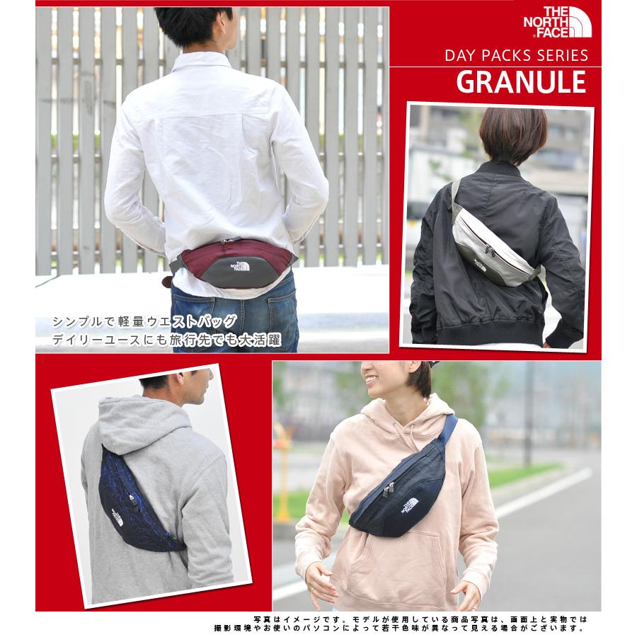 ノースフェイス THE NORTH FACE ウエストバッグ ボディバッグ ヒップバッグ グラニュール DAY PACKS Granule nm71905 メンズ レディース 人気|Newbag Wakamatsu バッグ 財布|27