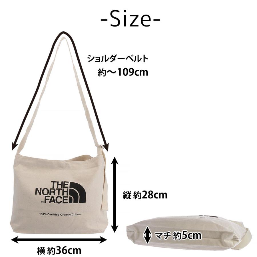 ノースフェイス THE NORTH FACE ショルダーバッグ オーガニックコットンミュゼット Organic Cotton Musette ライフスタイル nm82262 メンズ レディース｜newbag-w｜16