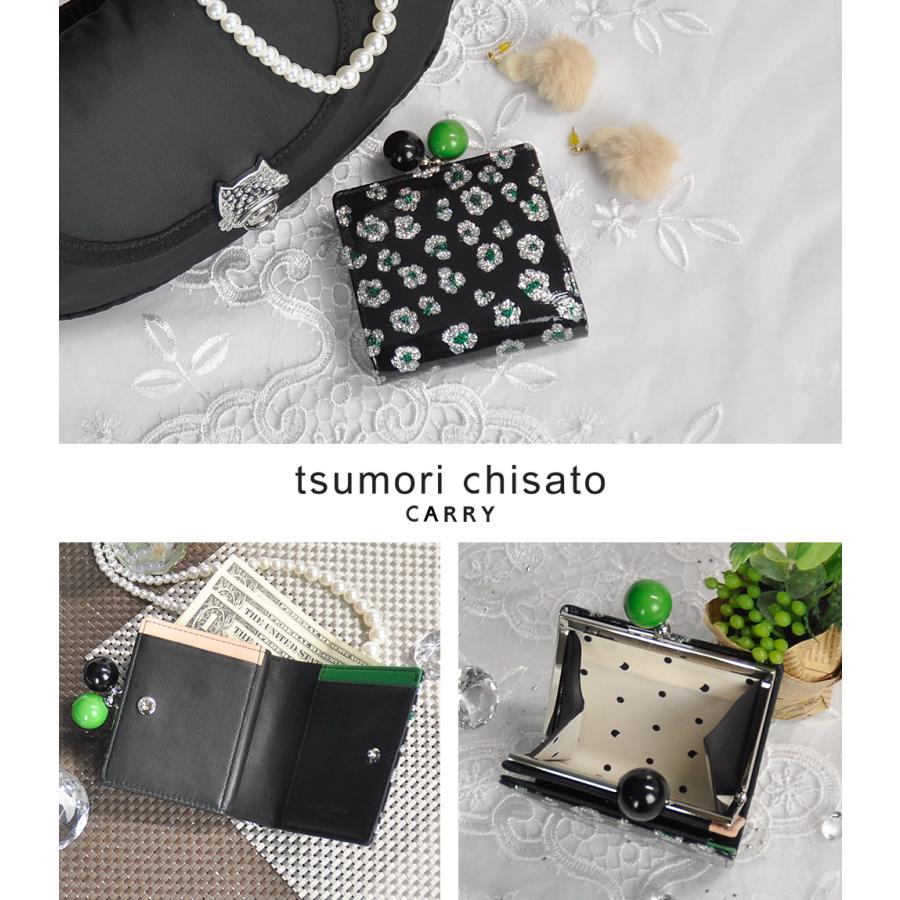 TSUMORI CHISATO（ツモリチサト） 最大37％ がま口 ミニ財布 花柄 ミニ
