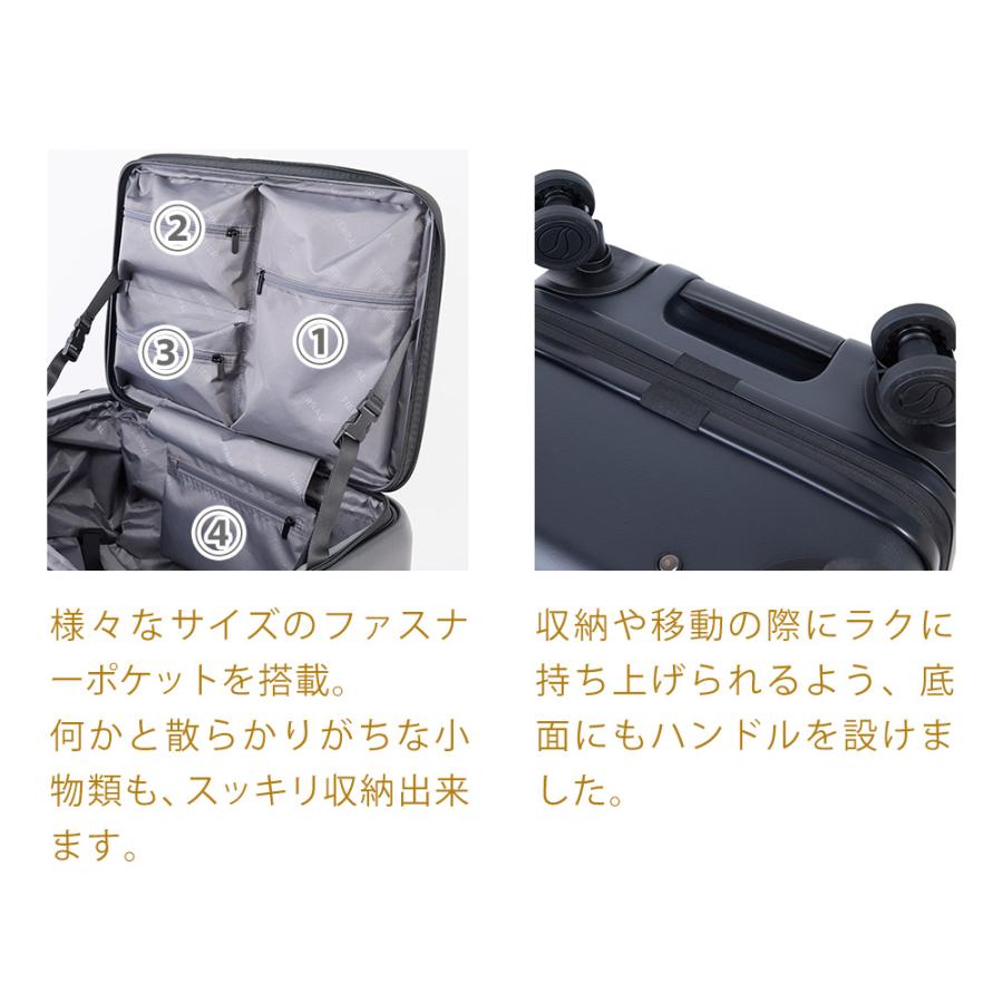 ティエラル スーツケース キャリー ハード ビジネス TIERRAL