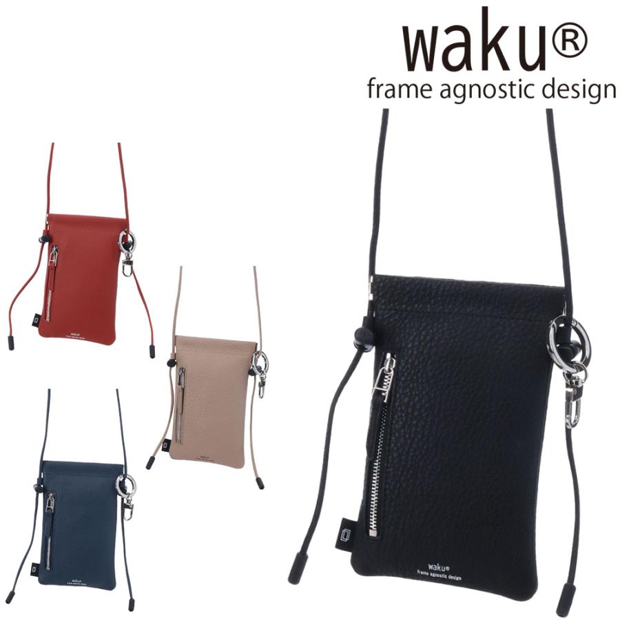 waku（ワク） 最大P+16% ショルダーポーチ ショルダーバッグ メンズ