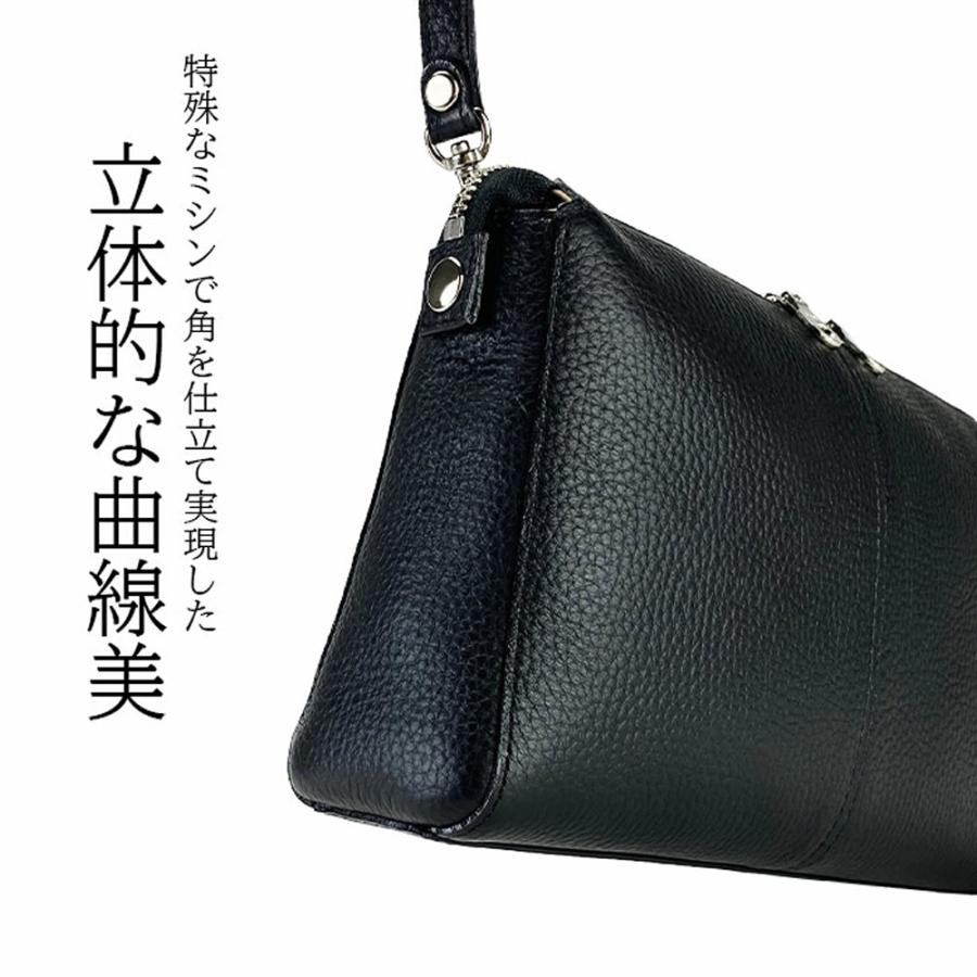 セカンドバッグ クラッチバッグ ポーチ メンズ 牛革 レザー 横 横型