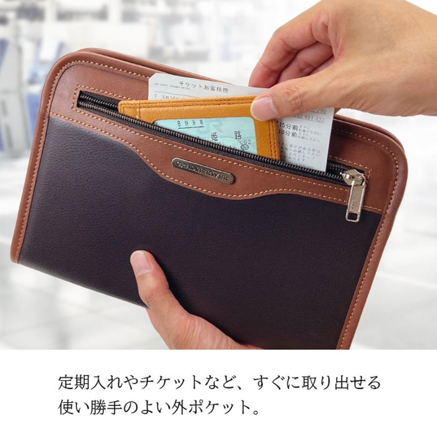 セカンドバッグ クラッチバッグ セカンドポーチ メンズ A5ファイル 大