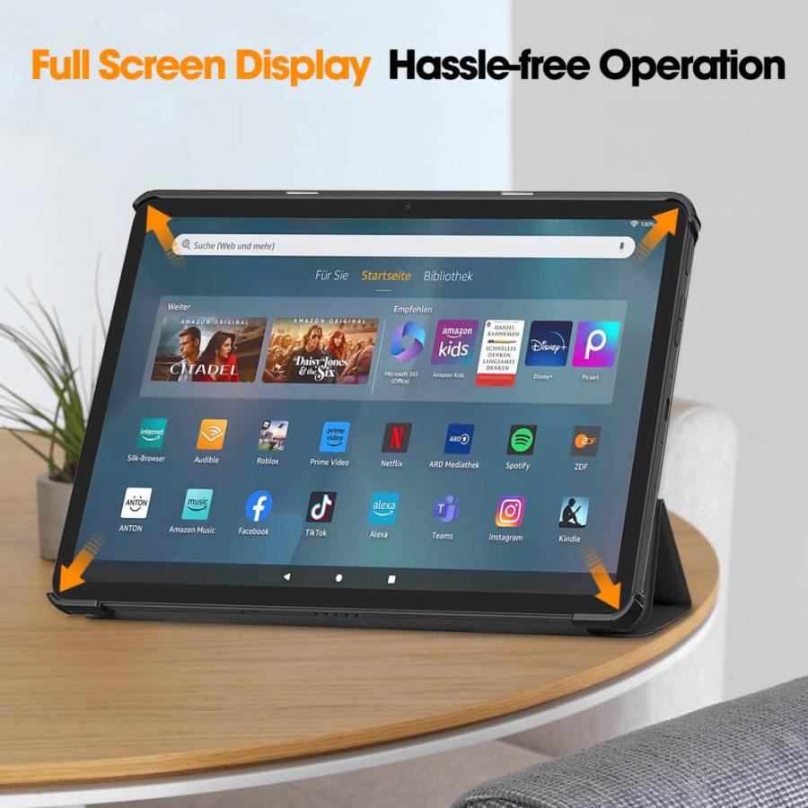 Amazon Fire Max 11インチ ケース カラフル タブレットケース