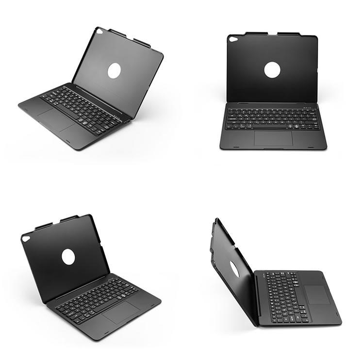 iPad Pro 12.9 第3世代 用 キーボードケース タッチパッド搭載 7色LED