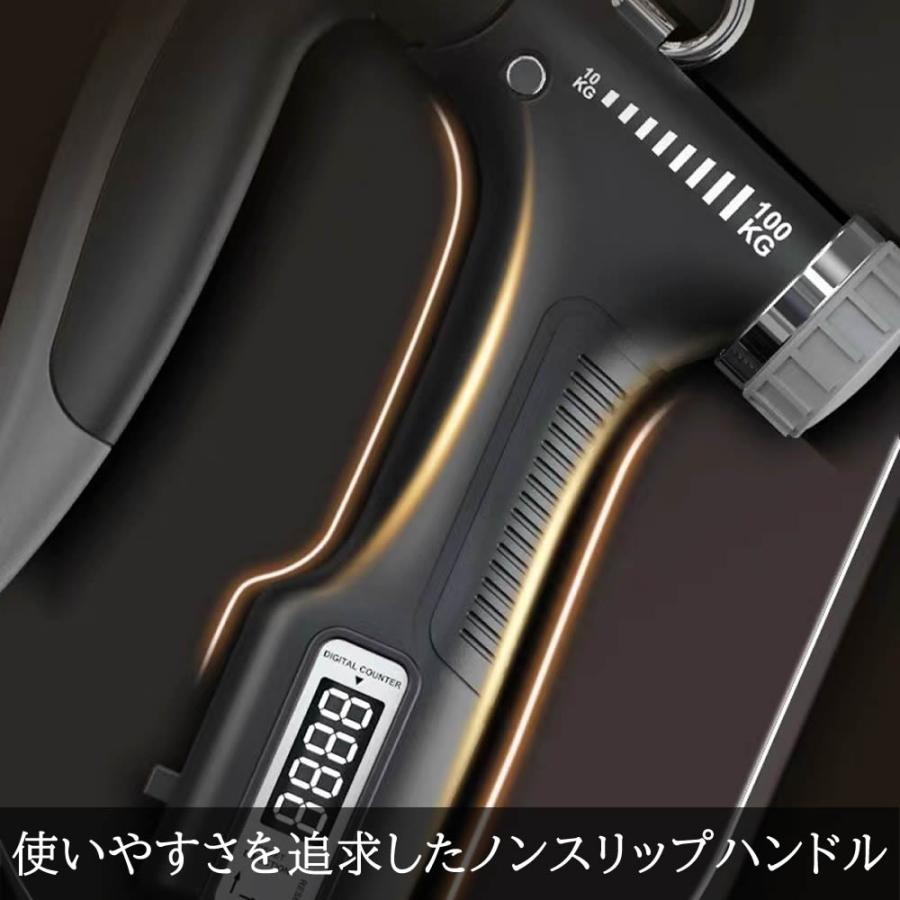 握力強化マシン改　Xグリッパーネガティブグリッパー 握力増強器 エクササイズ 握力グリッパー カウンター付き 10-100kg