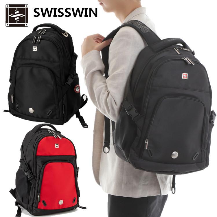 リュックサック Swisswin Sw9017 メンズ レディース 通学 Outdoor アウトドア 防災 旅行 大容量 ビジネス ママリュック 30l Sw9017 N New Century 通販 Yahoo ショッピング