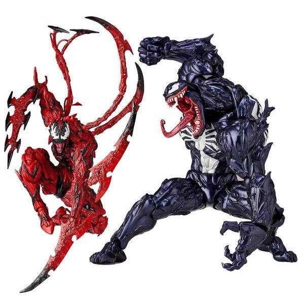 ヴェノム Venom Carnage カーネイジ 動き可能 スーパーヒーロー Marvel 