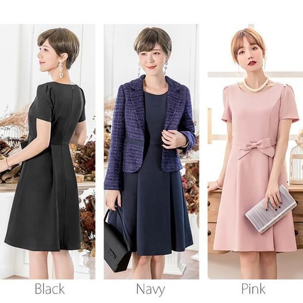 スーツ レディース 入学式 フォーマル ママスーツ セレモニースーツ 結婚式 入園式 卒業式 卒園式 二次会 Aラインワンピース ジャケット 2点セットアップ Y アトランティス 通販 Yahoo ショッピング