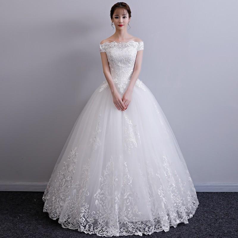 ウェディングドレス 白 ドレス ホワイト 結婚式 チアラ 花嫁