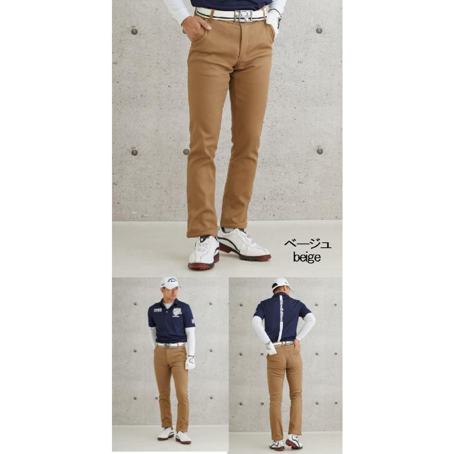   GOLF メンズパンツ 裏起毛 秋冬 ホワイト M 楽天市場】裏起毛 パンツ（カラーホワイト）（ゴルフ｜スポーツ