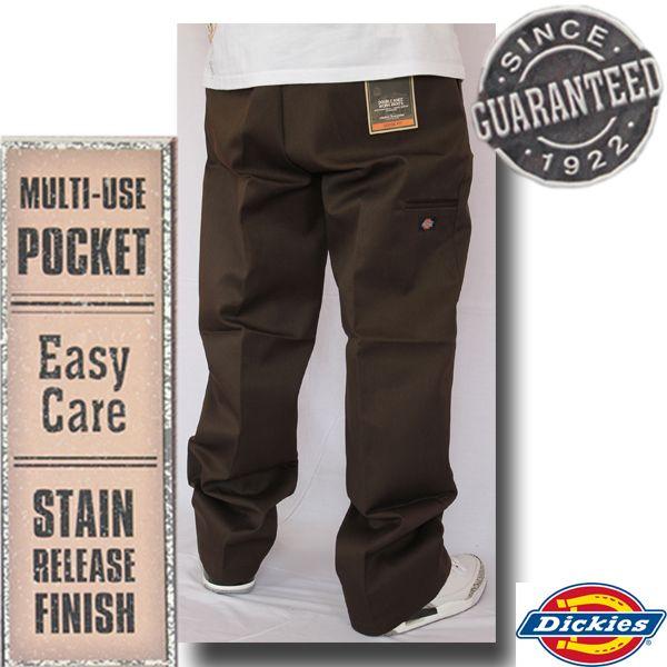 Dickies DICKIES ルーズフィット パンツ ダブルニー 茶色 Dickies DICKIES ルーズフィット パンツ ダブルニー 茶色