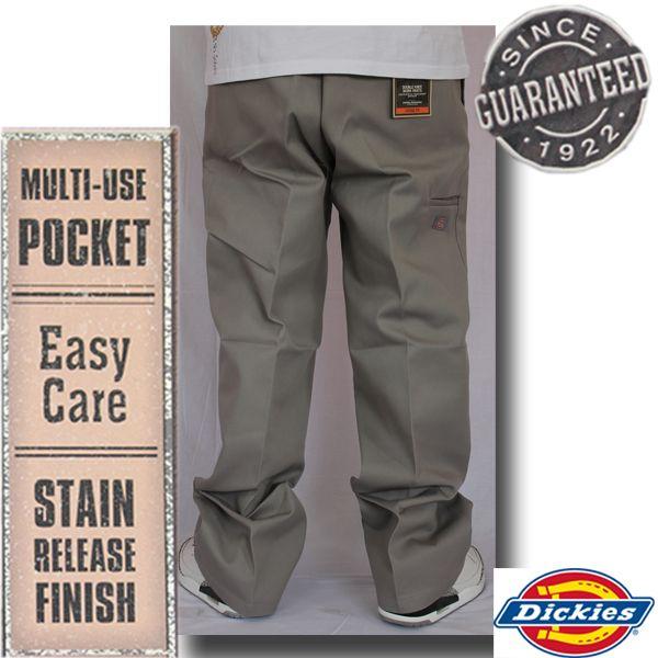Dickies DICKIES ルーズフィット パンツ ダブルニー グレー Dickies DICKIES ルーズフィット パンツ ダブルニー グレー