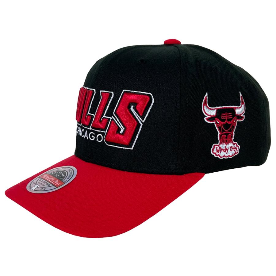 Mitchell&Ness CHICAGO BULLS Classic Red STRETCH スナップ Mitchell&Ness CHICAGO BULLS Classic Red STRETCH スナップ