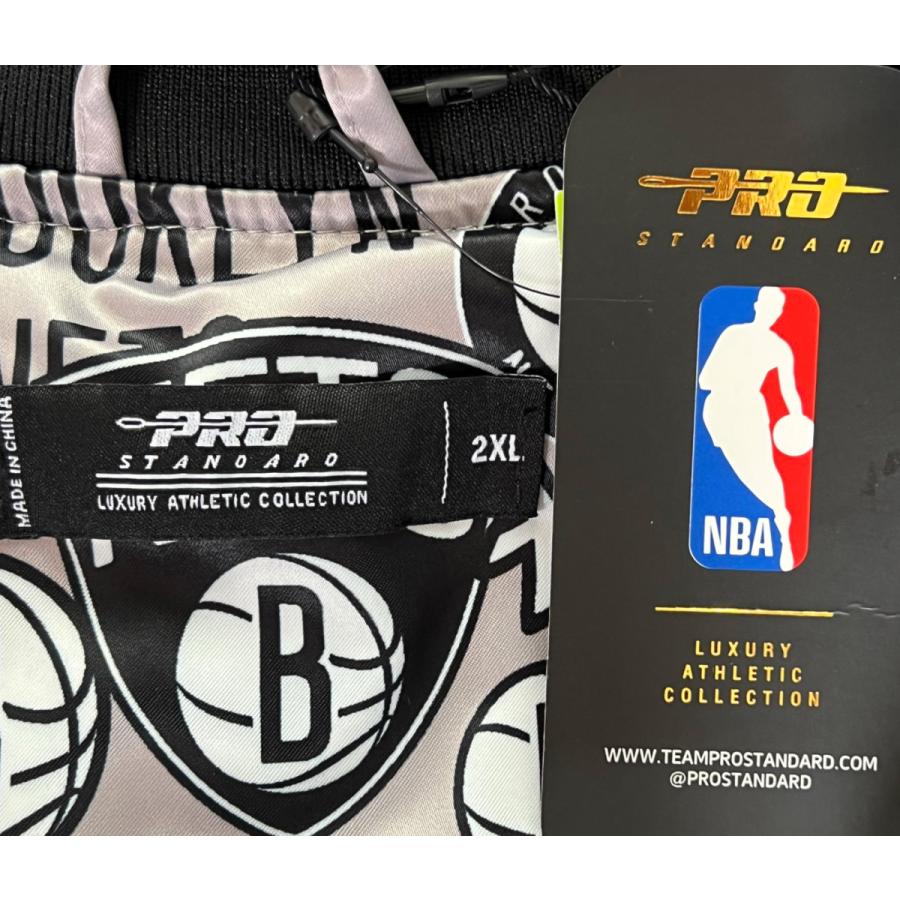 mitchell＆ness　BROOKLYNスタジャン Mitchell&Ness NBA ブルックリン ネッツ リミックス ジャケット