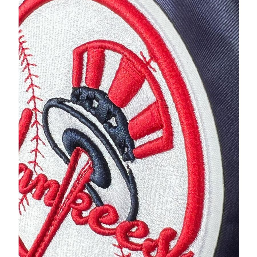 ニューヨーク ヤンキース サテン ジャケット スタジャン YANKEES ニューヨーク ヤンキース サテン ジャケット スタジャン YANKEES