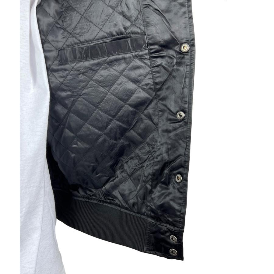 ヒューストンロケッツ サテン ジャケット スタジャン HOUSTON ROCKETS