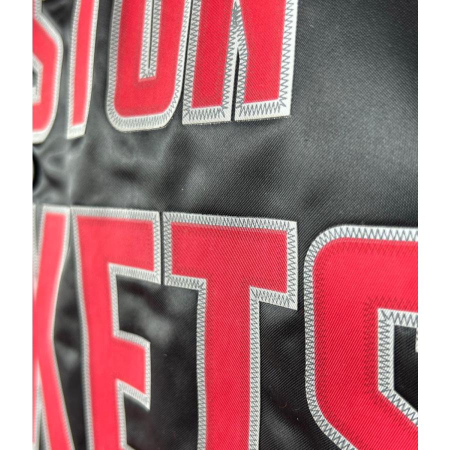 ヒューストンロケッツ サテン ジャケット スタジャン HOUSTON ヒューストンロケッツ サテン ジャケット スタジャン HOUSTON