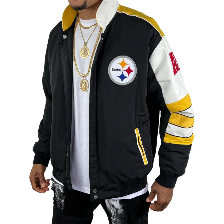 スティーラーズ リバーシブル ジャケット Pittsburgh Steelers PIT NFL