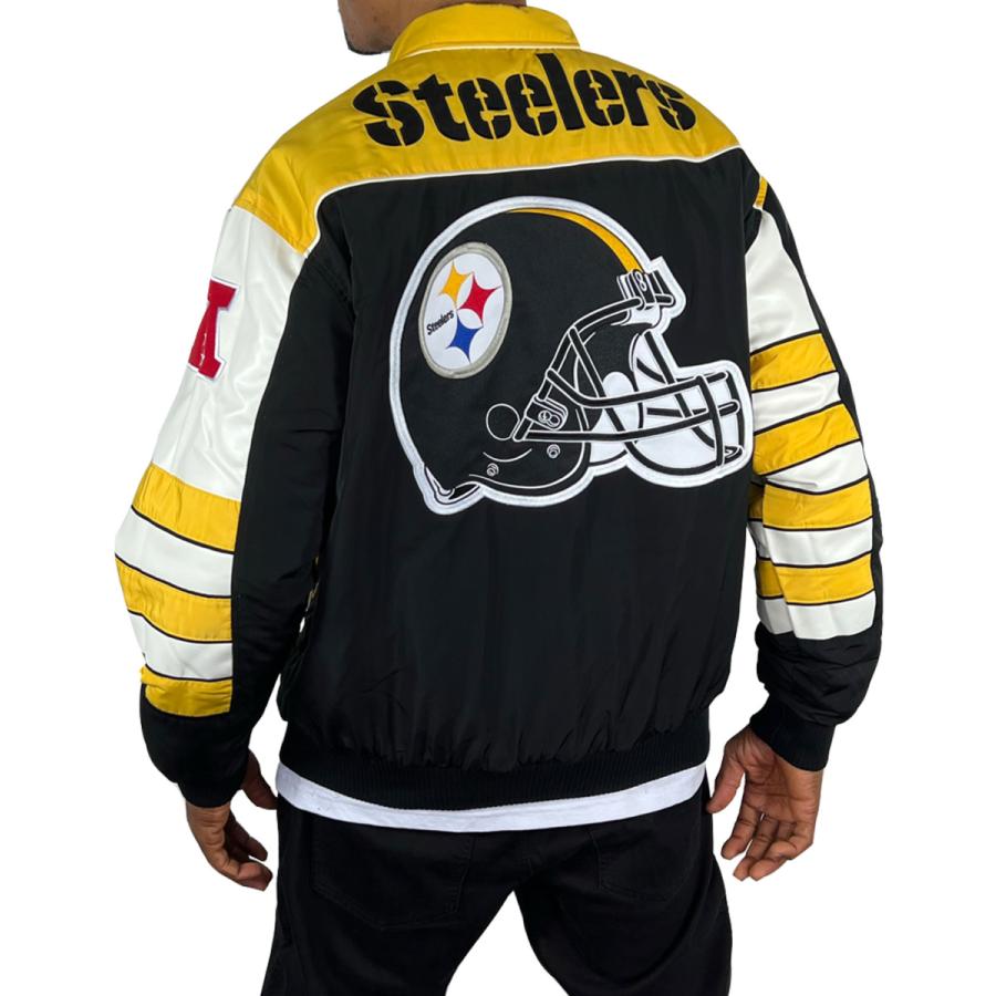 スティーラーズ リバーシブル ジャケット Pittsburgh Steelers PIT NFL