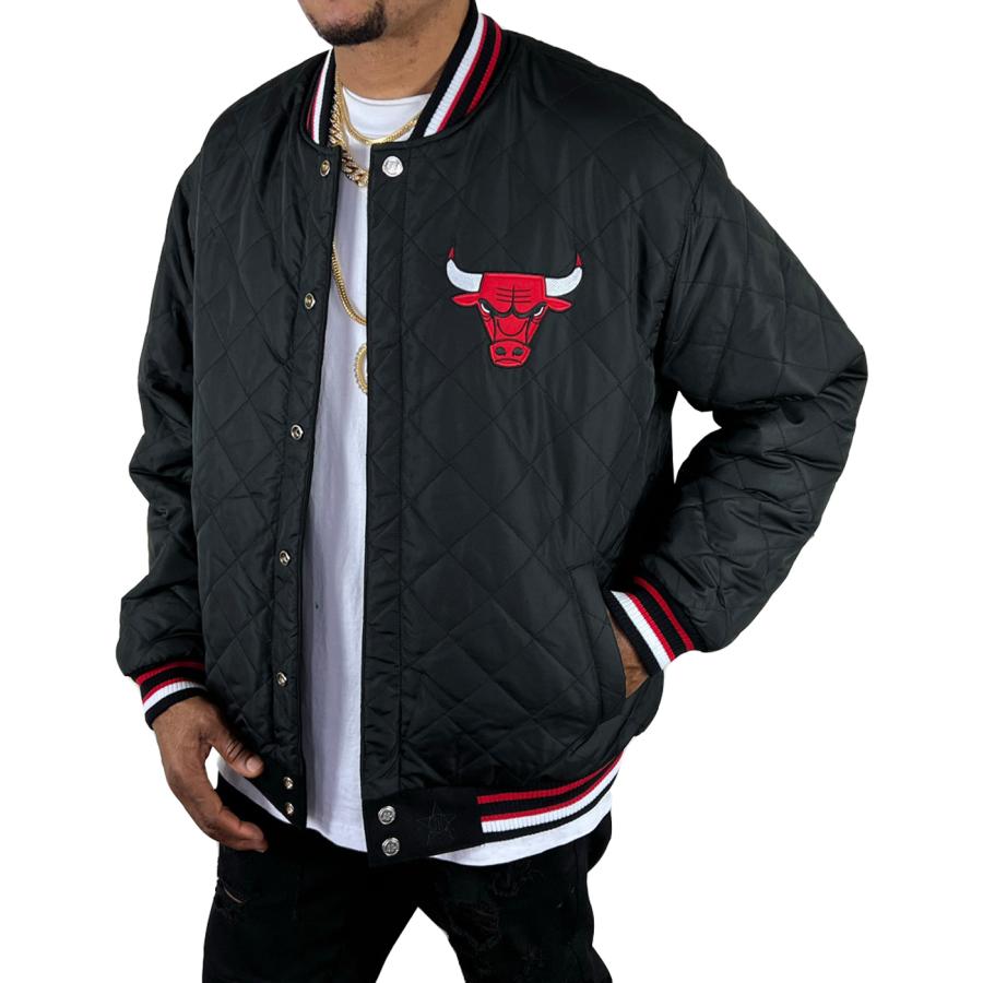 jhDesign BULLS Reversible ジャケット シカゴ ブルズ ファイナルズ 