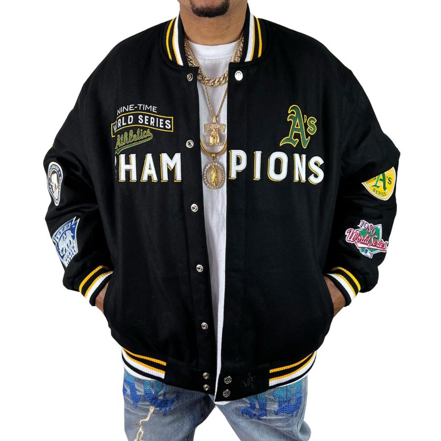 jhDesign ATHLETICS worldseries champions リバーシブル jhDesign ATHLETICS worldseries champions リバーシブル