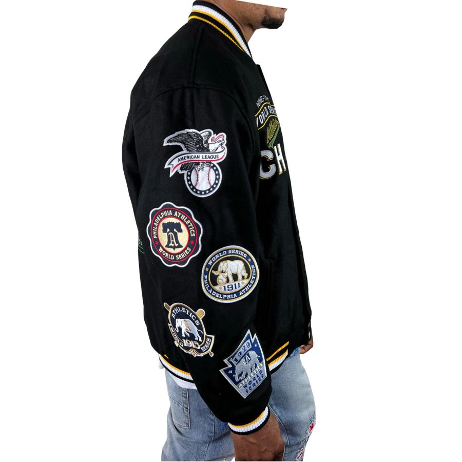 jhDesign ATHLETICS worldseries champions リバーシブル jhDesign ATHLETICS worldseries champions リバーシブル