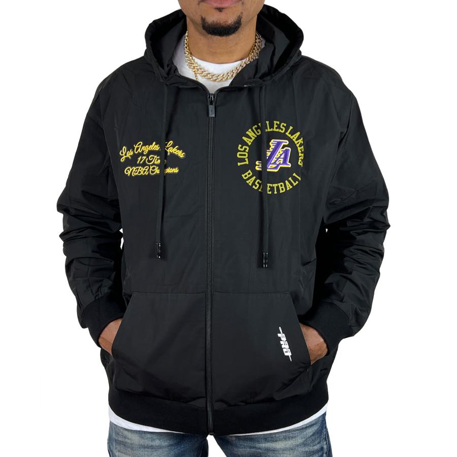 LAKERS レザージャケット PRO STANDARD Lakers zip hoodie JACKET ロサンゼルス