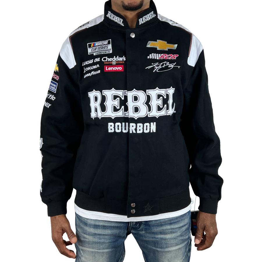 JH Design NASCAR Twill Jacket REBEL BOURBON ナスカー レベル