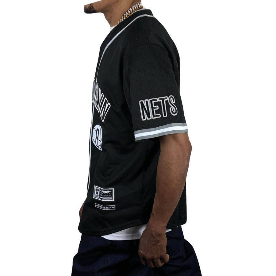 ProStandard ブルックリン ネッツ ベースボール メッシュ シャツ Brooklyn Nets 黒 ブラック 白 ホワイト プロスタンダード メンズ バスケ NBA○js102 : NEW EDITION - 通販 - Yahoo!ショッピング ProStandard ブルックリン ネッツ ベースボール メッシュ シャツ Brooklyn Nets 黒 ブラック 白 ホワイト プロスタンダード メンズ バスケ NBA○js102 : NEW EDITION - 通販 - Yahoo!ショッピング