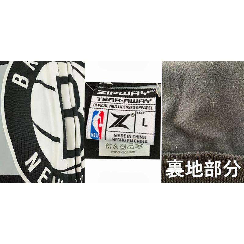ブルックリンネッツ ジャージートップス ZIPWAY ジップウェイ NBA