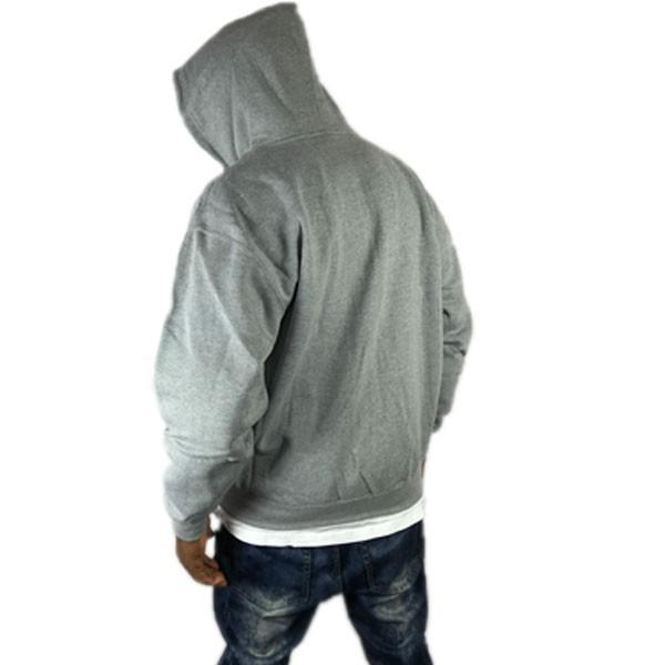 PRO CLUB（プロクラブ） ジップアップ フーディー グレー パーカー