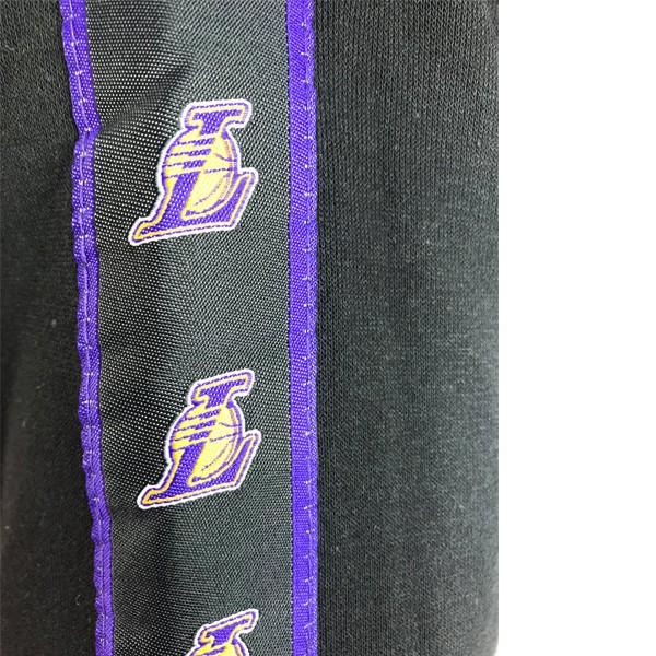 レイカーズ パーカー フーディー 袖ロゴ テープロゴ LAKERS NBA メンズ