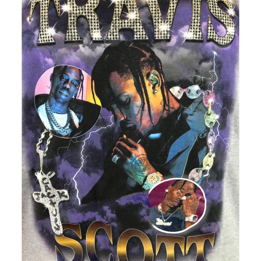 Bogus Goods プルオーバー パーカー トラヴィス スコット Travis 灰色 グレー ボーガスグッズ カクタスジャック プリント メンズ トップス 長袖●pk790｜neweditionhiphop｜05