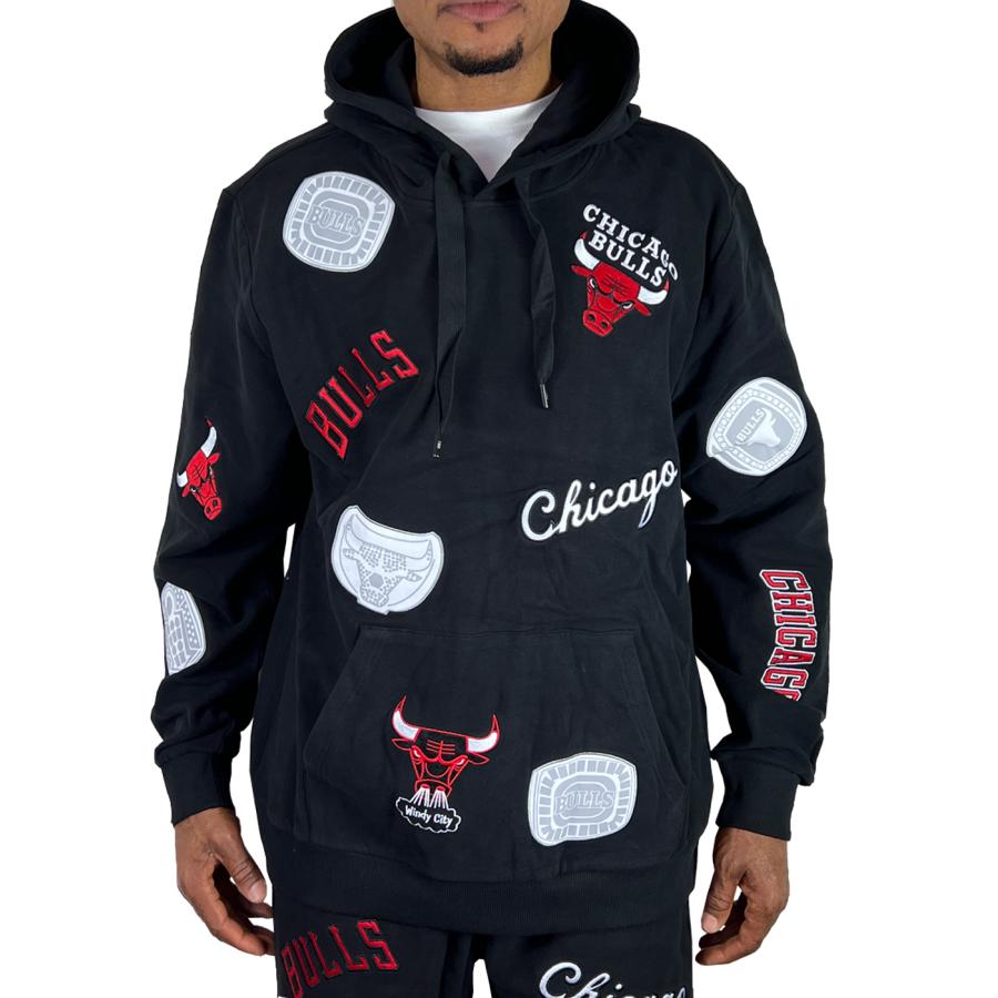 F.C.R.B パーカー バック デカロゴ プルオーバー 刺繍 ブラック L相当 トマト 刺繍 メンズ プルオーバー パーカー 服 グッズ さやえんどう