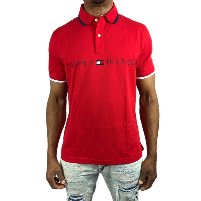 TOMMY HILFIGER トミーヒルフィガー メンズ ポロシャツ 半袖 春夏 レッド 赤 トップス ○ps47 :ps47:NEW EDITION - 通販 - Yahoo!ショッピング TOMMY HILFIGER トミーヒルフィガー メンズ ポロシャツ 半袖 春夏 レッド 赤 トップス ○ps47 :ps47:NEW EDITION - 通販 - Yahoo!ショッピング