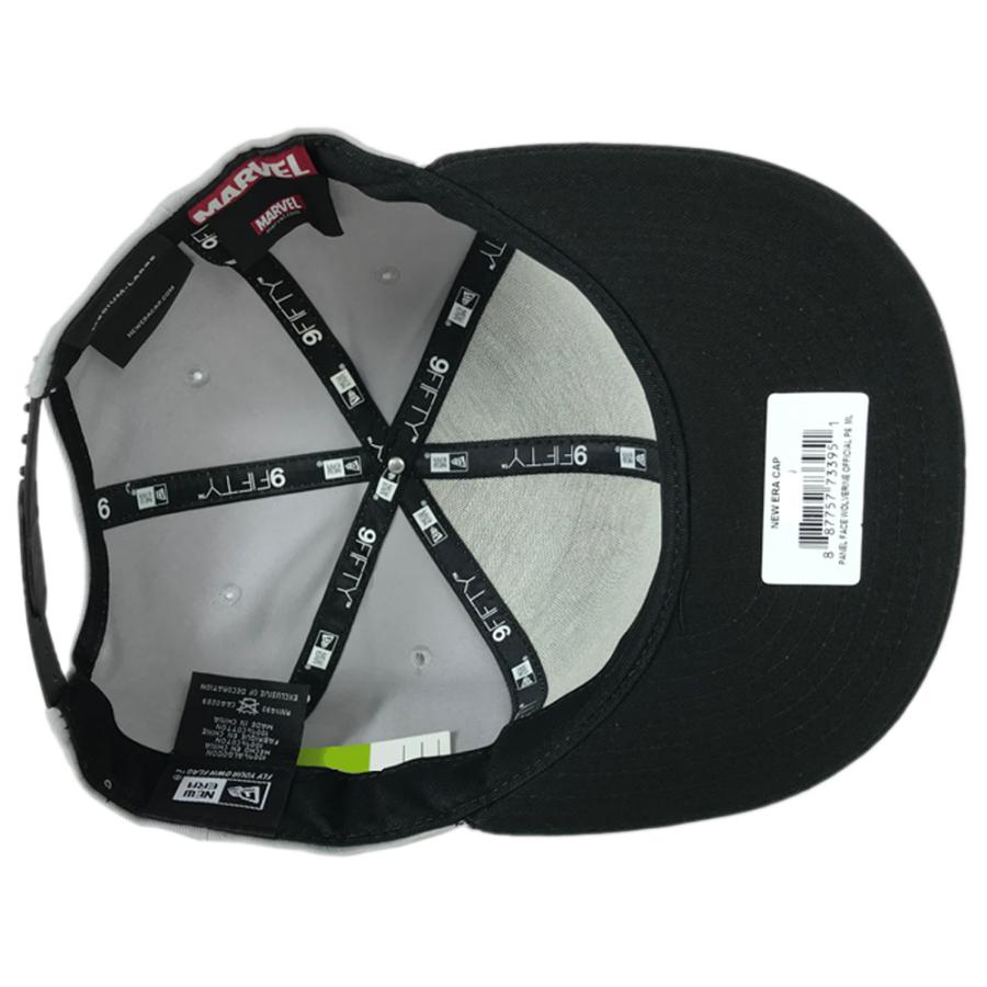 Newera Wolverine ウルヴァリン スナップバック キャップ グレー 黒 ブラック アメコミ マーベル Marvel メンズ キャラ ニューエラ 9fifty Sc1 Sc1 New Edition Hiphop 通販 Yahoo ショッピング