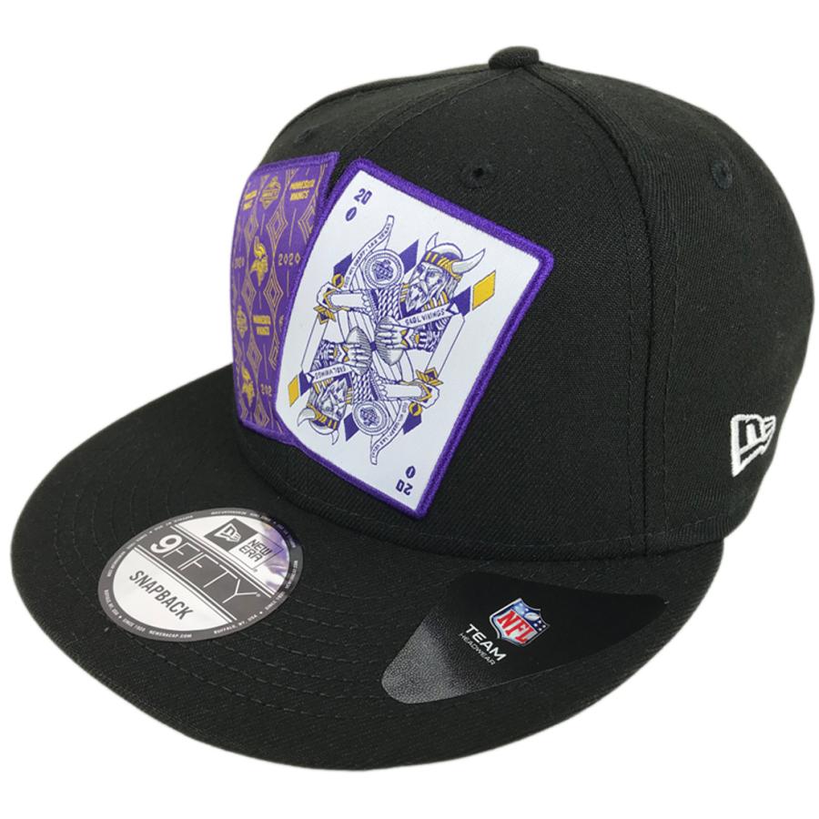 Nfl ミネソタ バイキングス スナップバック キャップ Nfl Draft Card Minnesota Vikings 黒 ブラック 紫 パープル メンズ アメフト ニューエラ 9fifty Sc242 Sc242 New Edition Hiphop 通販 Yahoo ショッピング