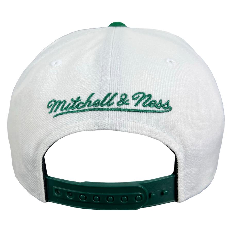 Mitchell&Ness CELTICS VISOR WAVES スナップバック キャップ 白 Mitchell&Ness CELTICS VISOR WAVES スナップバック キャップ 白