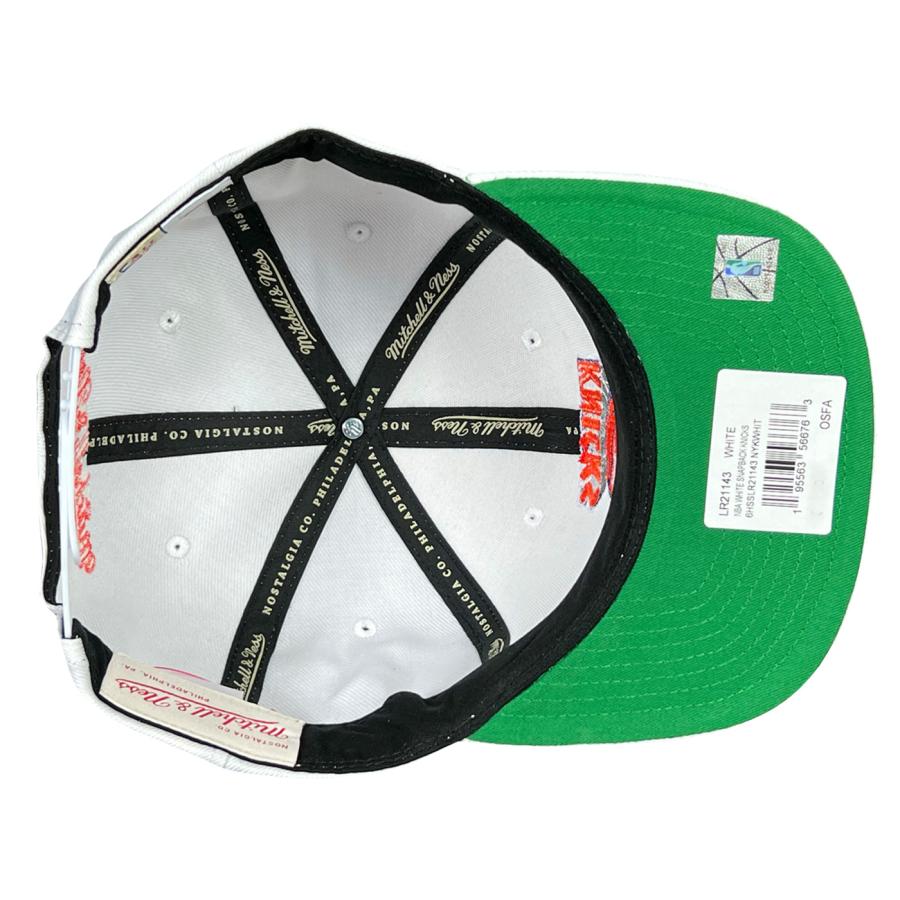 Mitchell&Ness HWC NY Knicks WHITE スナップバック キャップ 白 Mitchell&Ness HWC NY Knicks WHITE スナップバック キャップ 白