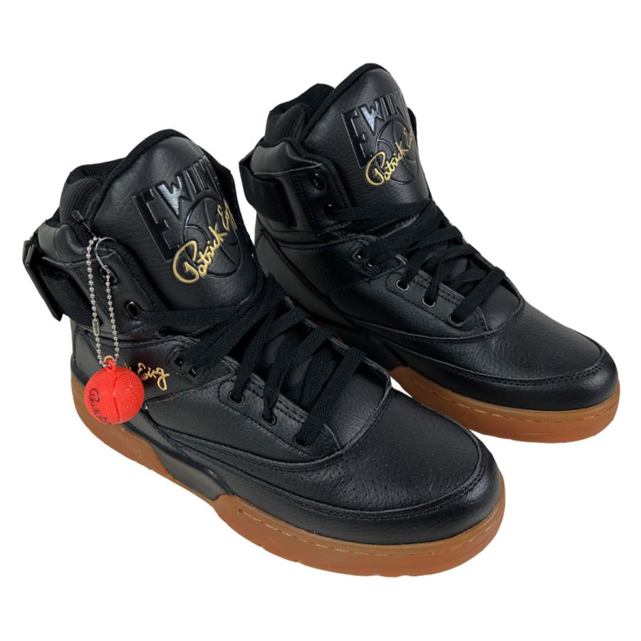 ユーイング スニーカー EWING 33 HI BK gum 黒 ブラック NBA